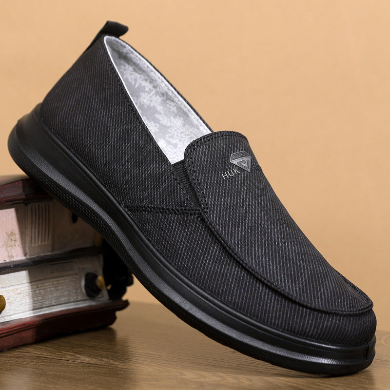 Damen Bequeme Slip-On Freizeitschuhe mit rutschfester Sohle und elastischem Obermaterial