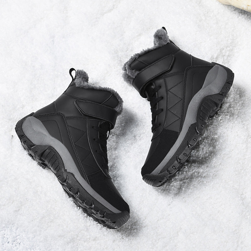 Damen Winterboots mit warmem Kunstfellfutter und rutschfester Sohle R&B