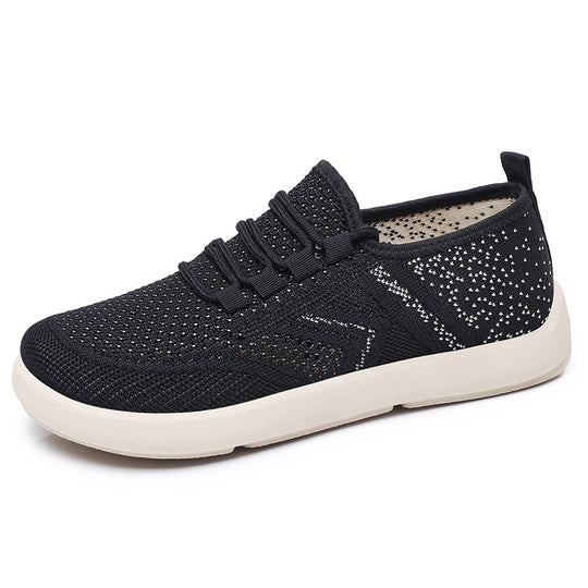 Damen Sportliche Mesh-Sneaker mit flexiblem Sohlenkonzept R&B