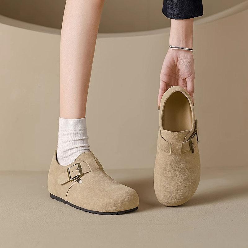 Damen Mollettenschuhe mit verstellbarem Riemen R&B