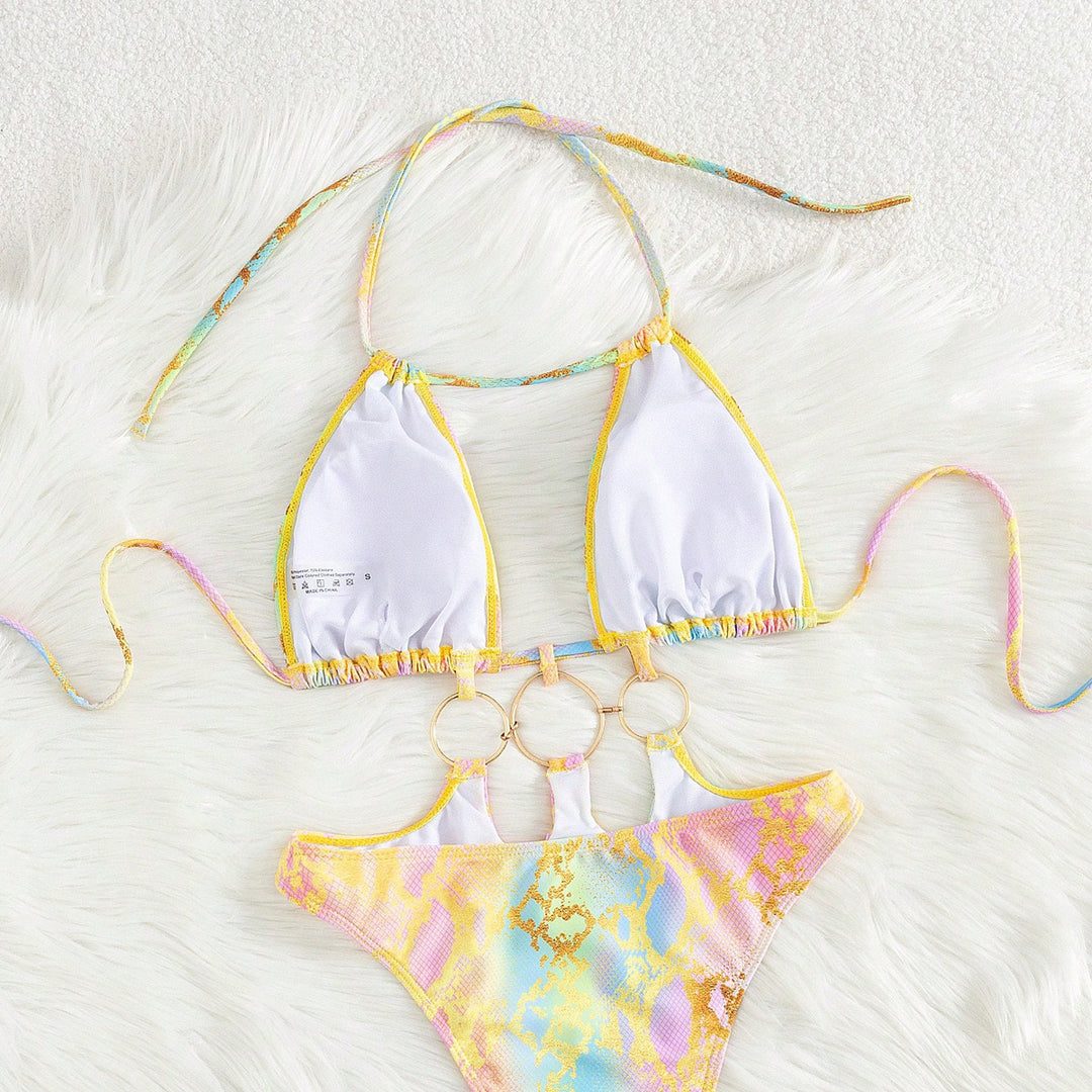 Damen Cut-Out Badenanzug R&B