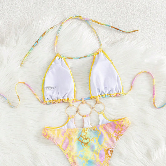 Damen Cut-Out Badenanzug R&B