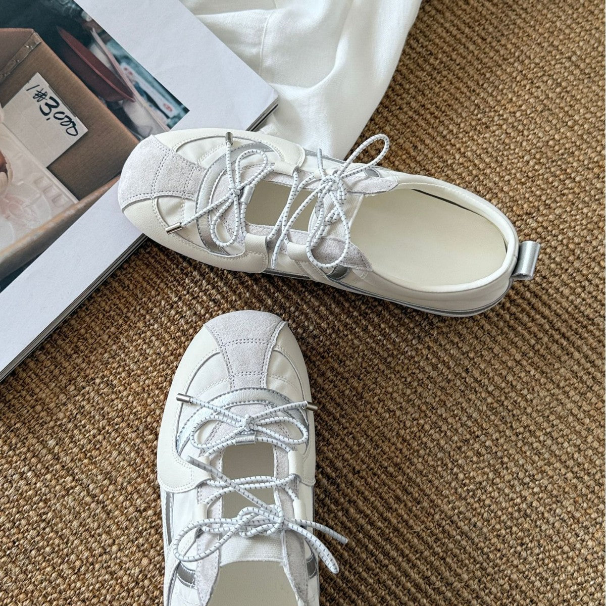 Damen sportliche Lauf- und Freizeitschuhe mit atmungsaktivem Obermaterial und rutschfester Sohle