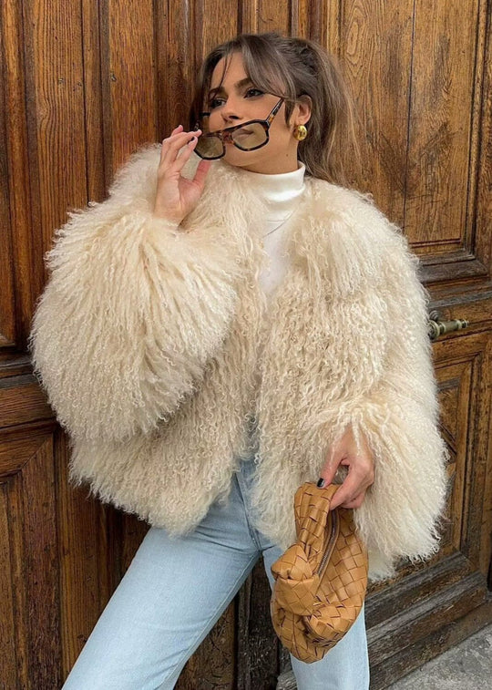 R&B | Faux Shearling Jacke