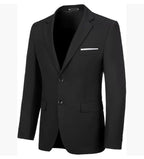 Herren nan schmal geschnittenes Business-Sakko aus StretchgewR&Be R&B