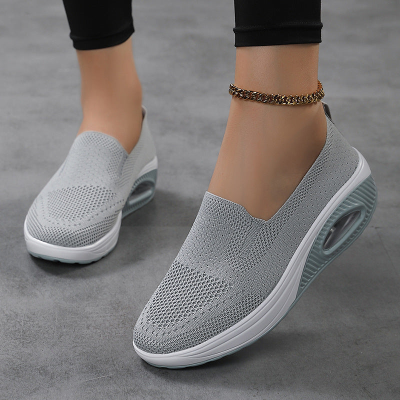 Damen Bequeme und luftige Sneakers mit Stoßdämpfung