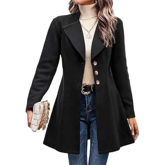Damen klassischer Trenchcoat R&B
