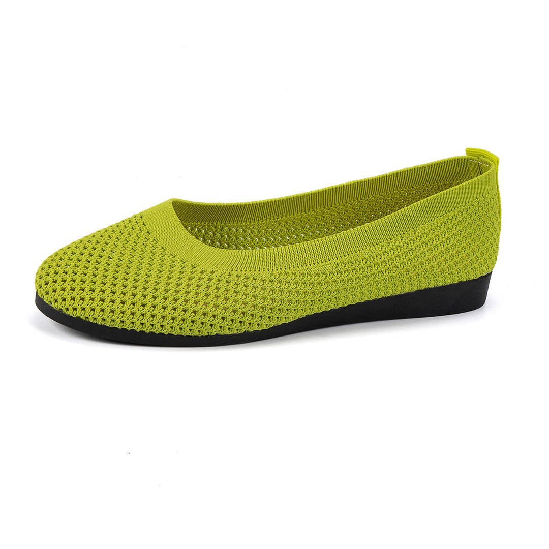 Damen bequeme Slipper aus atmungsaktivem Netzmaterial mit rutschfester Sohle R&B