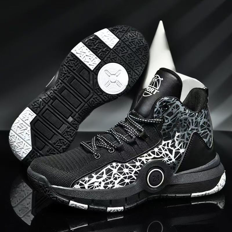 Herren Basketball Sneakers mit atmungsaktivem Obermaterial und dämpfender Sohle Heidi Mode