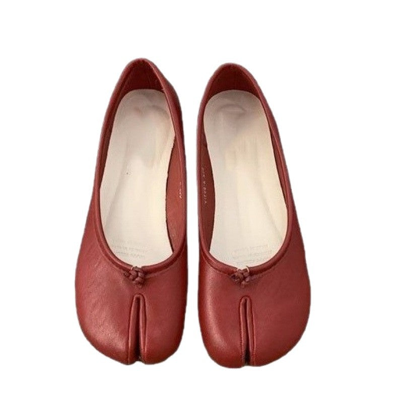 Damen Ballerinas mit eleganter Schlitz-Details und bequemer Innensohle R&B