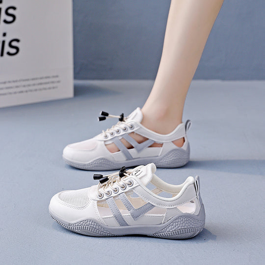 Damen Atmungsaktive Freizeitsneaker mit innovativem Schnürsystem R&B
