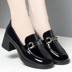 Damen Elegante und bequeme Pumps mit modischem Schnallen-Design R&B