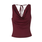 Damen Elegantes Crossover-Oberteil R&B