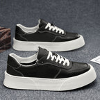 Damen Modische Sneakers mit hohem Plateau und strapazierfähigem Obermaterial R&B