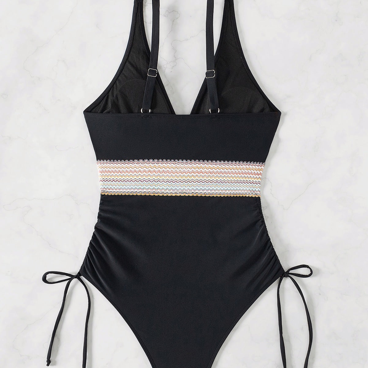 Damen Eleganter Einteiler mit Raffungen R&B