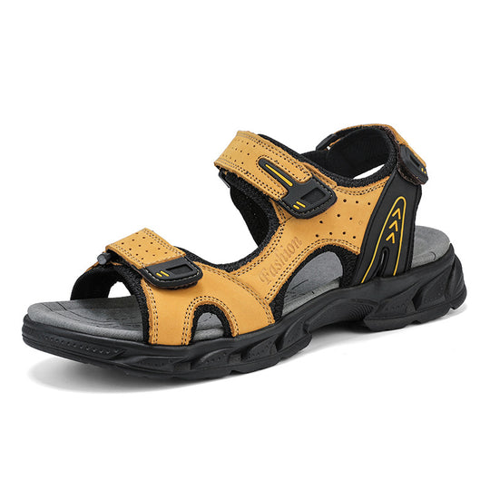Herren Robuste Trekking-Sandalen mit verstellbarem Riemensystem R&B