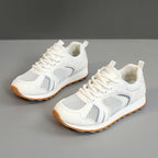 Damen Sportliche Sneakers mit atmungsaktivem Mesh-Obermaterial und stoßdämpfendem Fußbett R&B