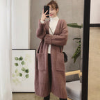 Damen Langstrickjacke