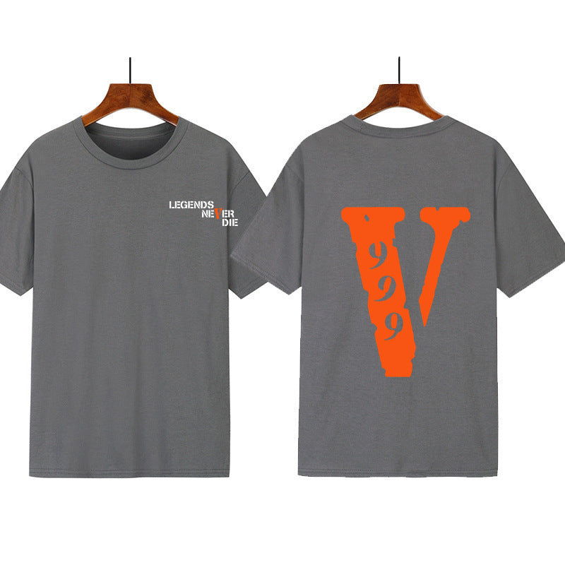 Damen Grafik T-Shirt mit originellem Schriftzug und kreativem Design R&B