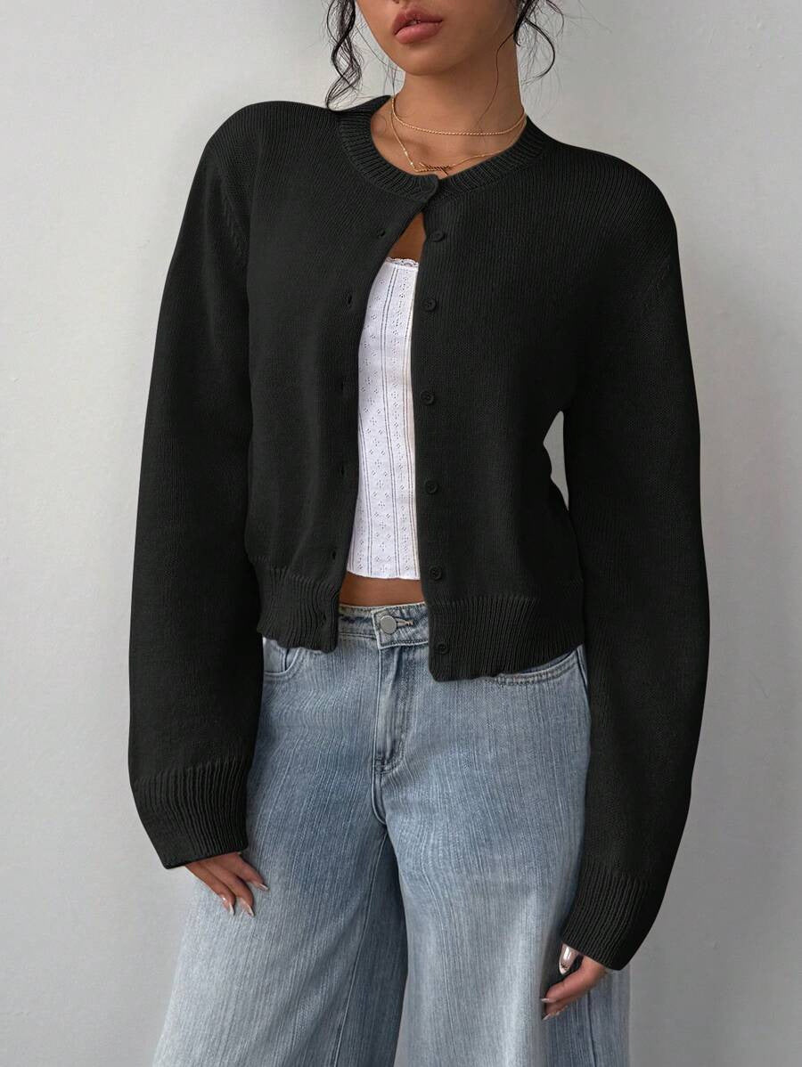Damen Strickjacke im Oversized-Stil R&B