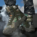 Herren Camouflage Wanderschuhe mit funktionalem Design und rutschfester Sohle R&B