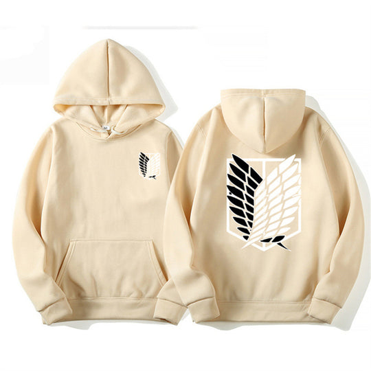 Damen Kapuzenpullover mit klassischem Anime-Motiv R&B