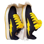 Damen Sportliche Sneakers mit innovationsstarkem Schnüroptik und rutschsicherer Sohle R&B