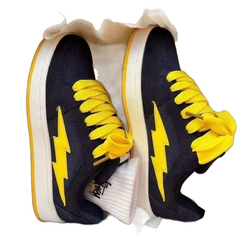 Damen Sportliche Sneakers mit innovationsstarkem Schnüroptik und rutschsicherer Sohle R&B