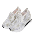 Damen Modische Sneaker mit floralem Design R&B