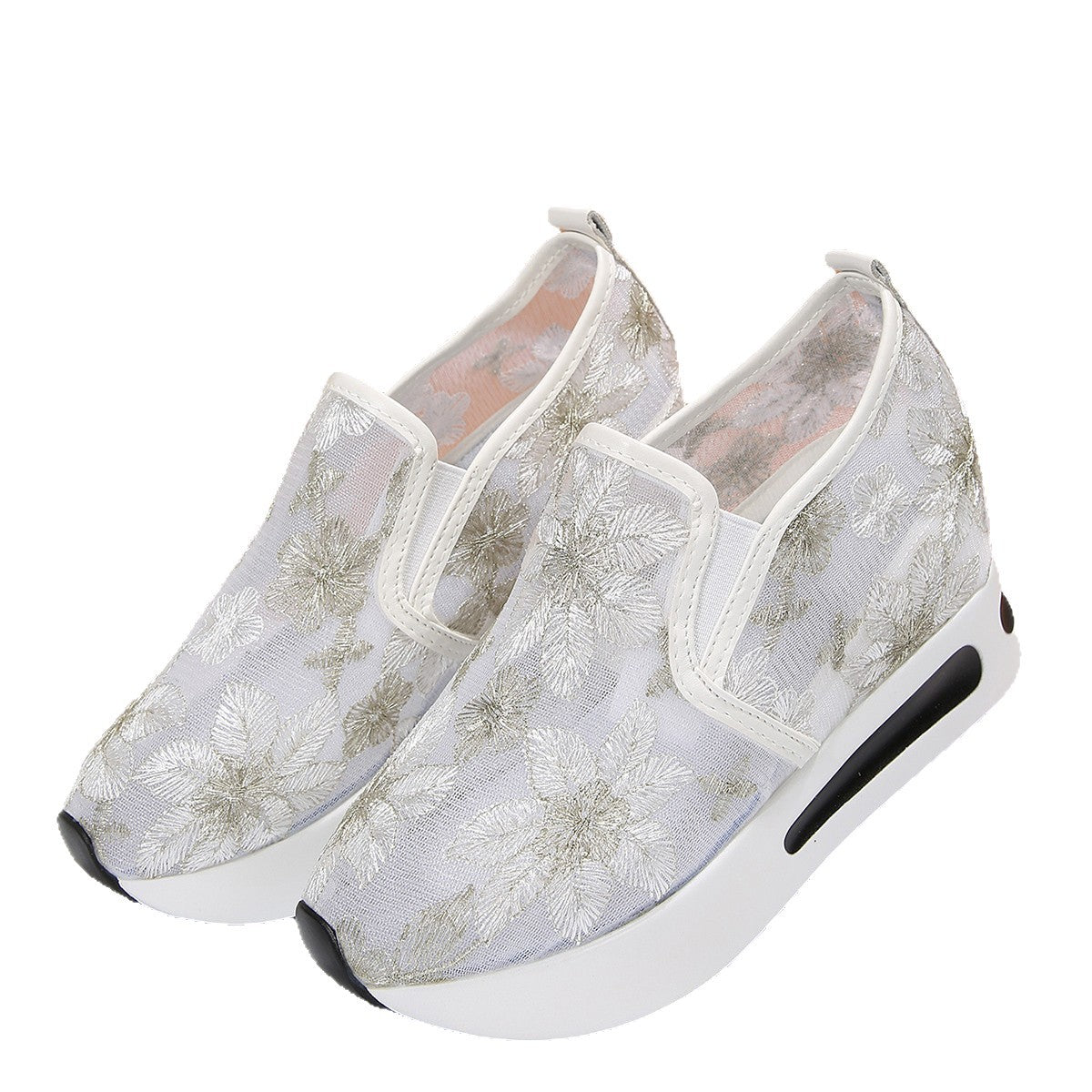 Damen Modische Sneaker mit floralem Design R&B