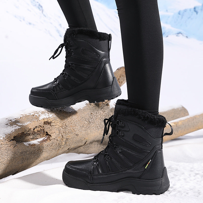 Damen Isolierte Winterstiefel mit rutschfester Sohle und wärmendem Futter R&B