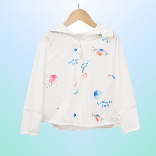 Damen Leichte UV-Schutzjacke mit Kapuze R&B