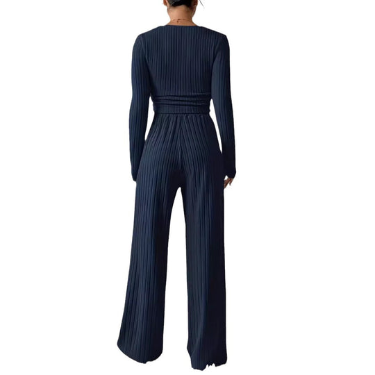 Damen Loungewear-Set mit elegantem strukturiertem Design R&B