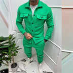 Herren Freizeit-Anzug mit praktischem Schnitt und Taschen R&B