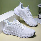 Damen Lauf-Sneaker mit atmungsaktivem Mesh-Obermaterial und rutschfester Sohle