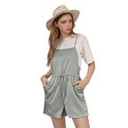 Damen Jumpsuit mit schicker Streifenoptik und verstellbarem Taillenzug R&B