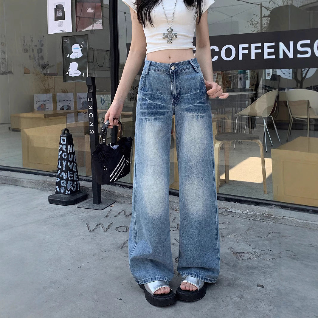 Damen Flared Jeans mit hohem Bund R&B