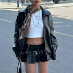 Damen Modische jacke im trendigen Oversized-Stil R&B
