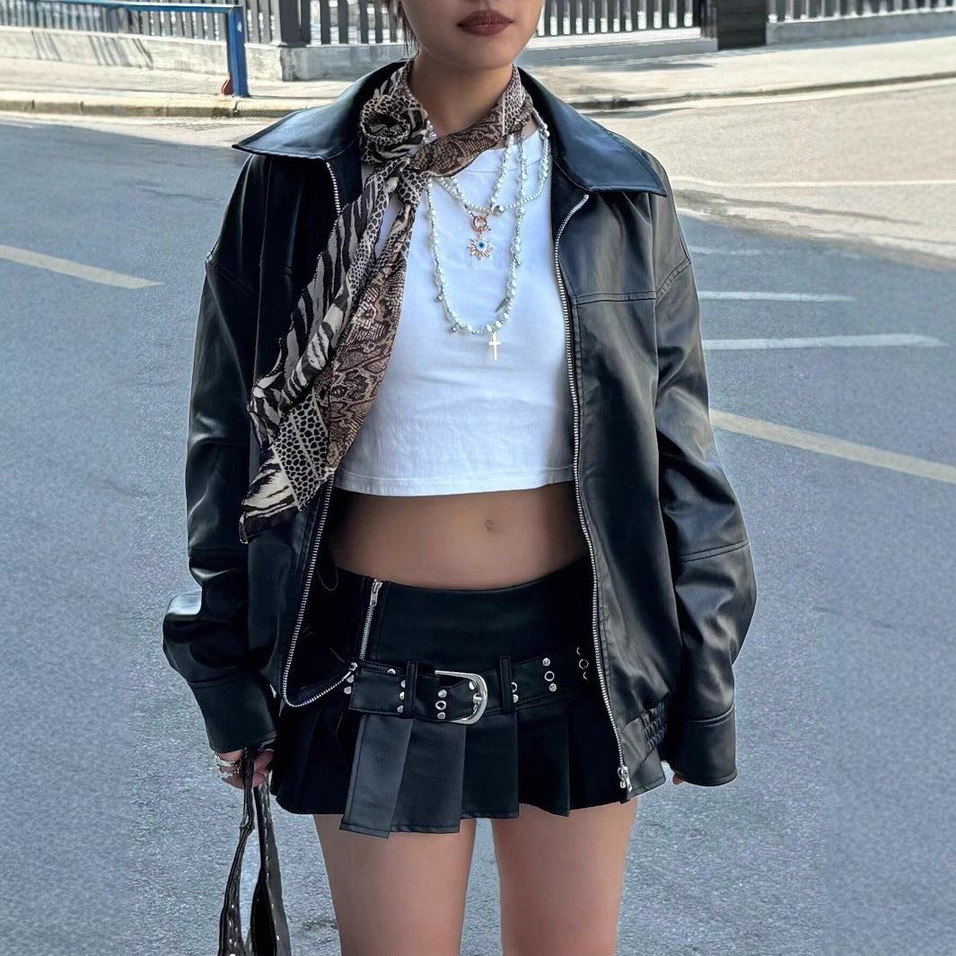 Damen Modische jacke im trendigen Oversized-Stil R&B