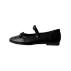Damen Ballerinas mit modischem Riemchen und komfortablem Fußbett R&B