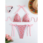 Damen Blumiger Triangel-Bikini R&B