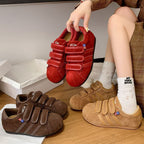 Damen Komfortable Klettverschluss-Schuhe mit weichem Innenfutter R&B