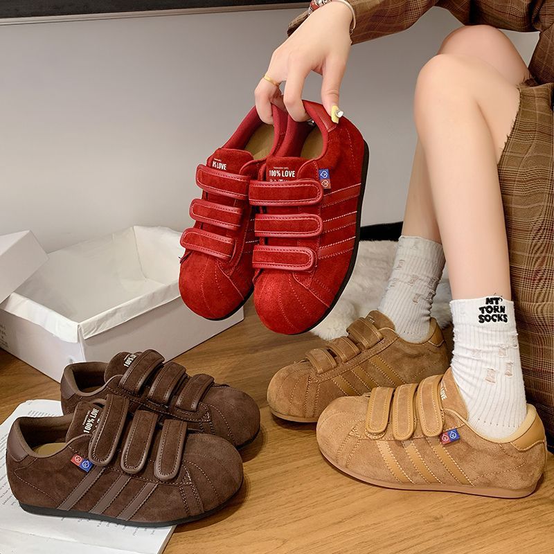 Damen Komfortable Klettverschluss-Schuhe mit weichem Innenfutter R&B