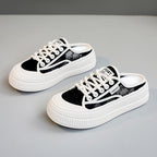Damen komfortable Slip-On Sneakers mit atmungsaktiver Netzstruktur und dämpfendem Sohlenprofil R&B