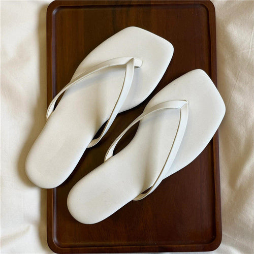 Damen Zehentrenner-Sandalen mit geschwungenem Fußbett und eleganter Riemenkonstruktion R&B