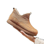 Damen modische High-Top Sneakers mit wärmendem Innenfutter und rutschfester Sohle R&B
