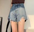 Damen Jeans-Shorts im trendigen Destroyed-Look R&B