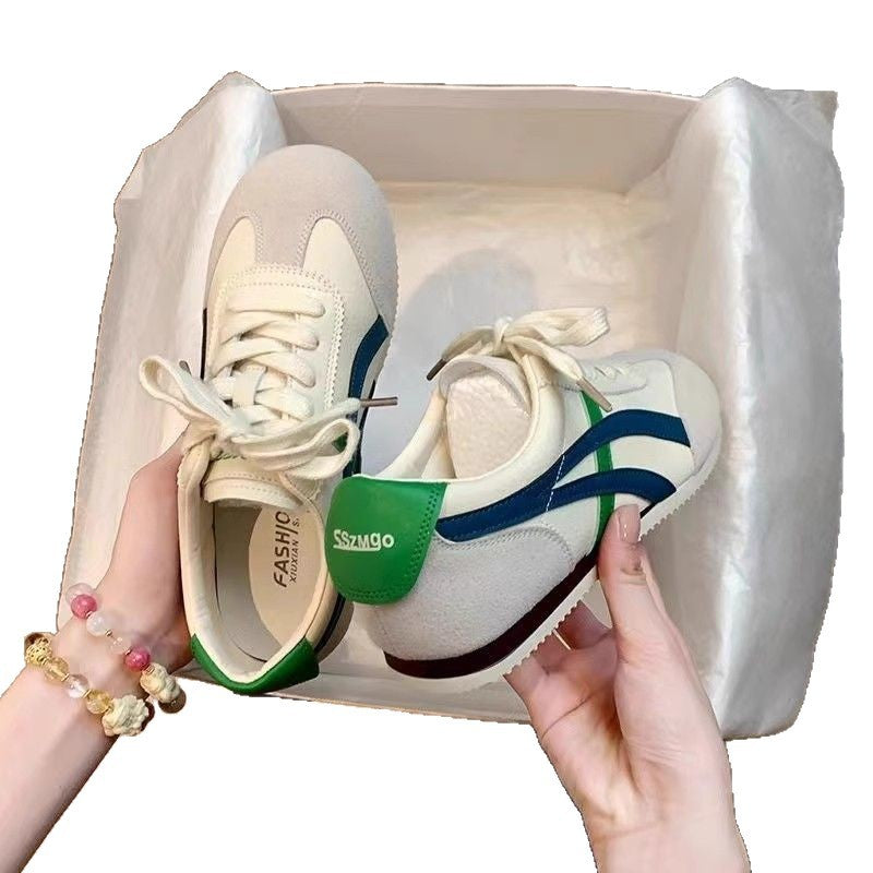 Damen komfortable Sneakers im Retro-Style mit atmungsaktiven Obermaterialien R&B