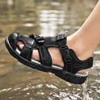 Damen Sportliche Outdoor-Sandalen mit verstellbaren Riemen und strapazierfähiger Sohle