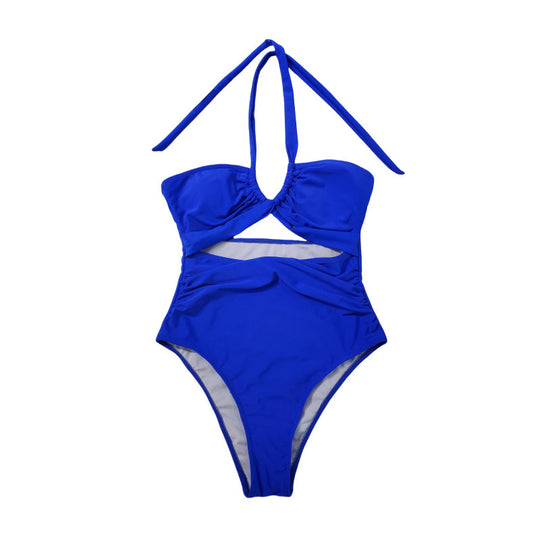 Damen Einteiler-Badeanzug mit stylischem Cross-Design R&B